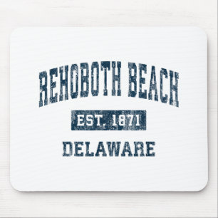 Alfombrilla De Ratón Rehoboth Beach Delaware De Vintage Sports Design N