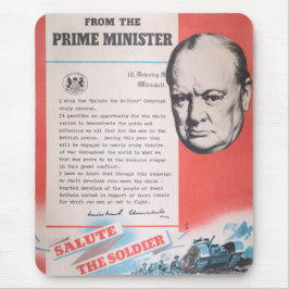 Alfombrilla De Ratón Reimpresión del poster británico en tiempos de gue