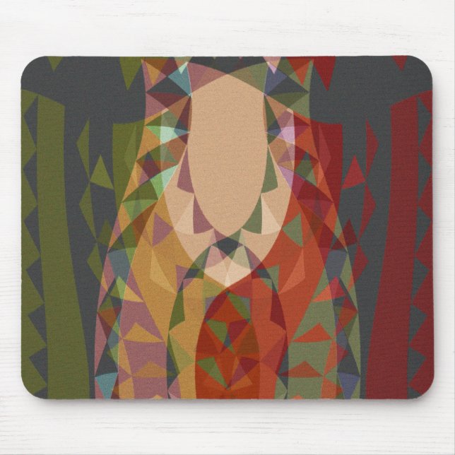 Alfombrilla De Ratón Reina de la abeja de los acantilados (Frente)