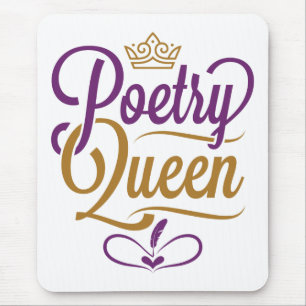 Alfombrilla De Ratón Reina de la Poesía