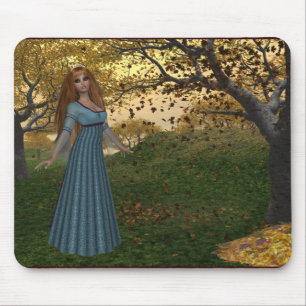 Alfombrilla De Ratón Reina de temporada de otoño - Fantasy Mousepad