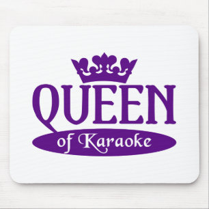 Alfombrilla De Ratón Reina del mousepad del Karaoke