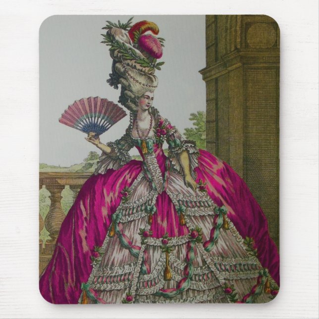 Alfombrilla De Ratón Reina Marie Antoinette ~ Mousepad (Frente)