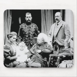 Alfombrilla De Ratón Reina Victoria, Tsar Nicolás II