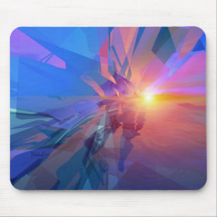 Alfombrilla De Ratón Reino desconocido - mousepad abstracto