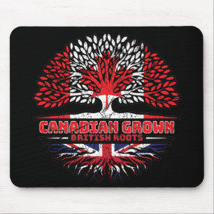 Alfombrilla De Ratón Reino Unido Árbol canadiense británico