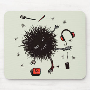 Alfombrilla De Ratón Relájese con Lazy Monster Cute Funny