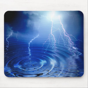 Alfombrilla De Ratón Relámpago Mousepad