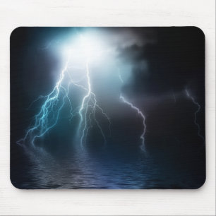 Alfombrilla De Ratón Relámpago Mousepad