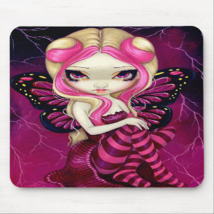 Alfombrilla De Ratón "Relámpago rosado" Mousepad