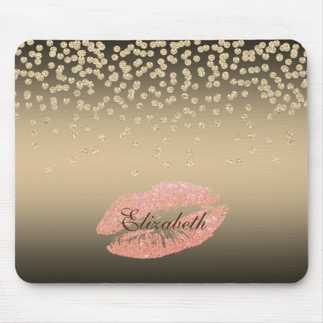 Alfombrilla De Ratón Relieve metalizado Luminoso O Diamante, Personaliz (Frente)