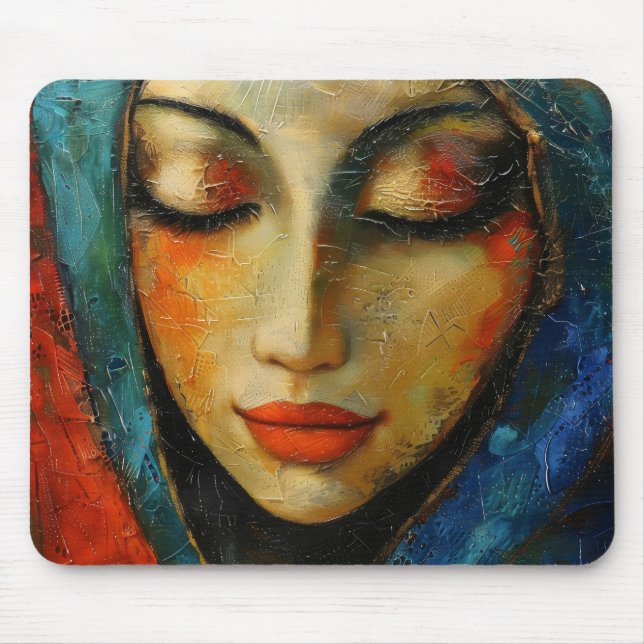 Alfombrilla De Ratón Religión Santa María (Frente)