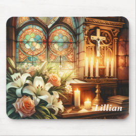 Alfombrilla De Ratón Religioso Personalizado