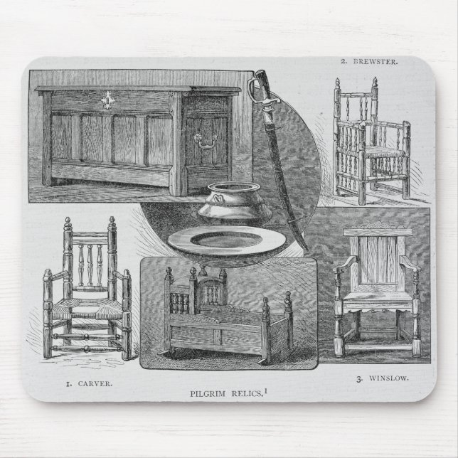 Alfombrilla De Ratón Reliquias del peregrino (Frente)