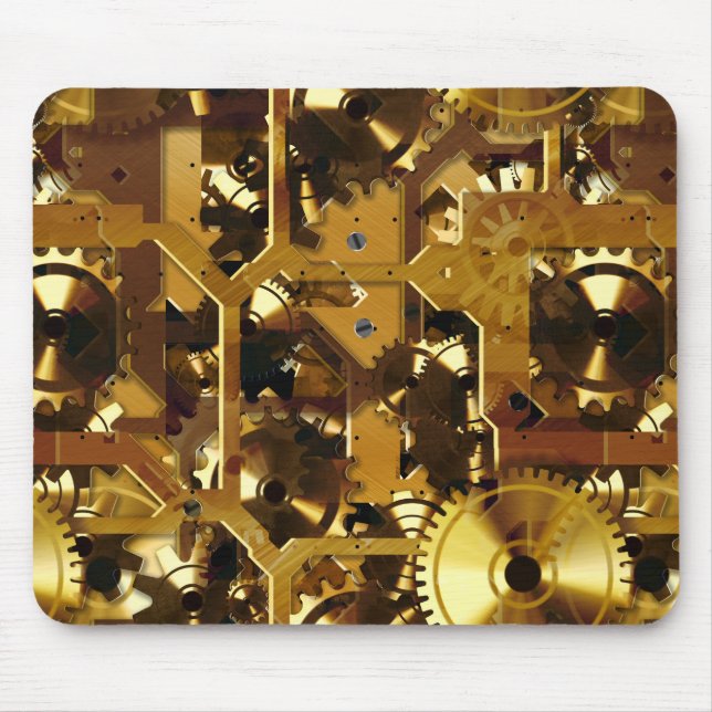 Alfombrilla De Ratón Reloj 3 Mousepad (Frente)