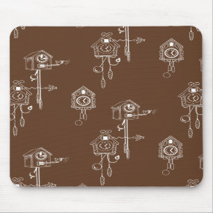 Alfombrilla De Ratón Relojes de cuco Mousepad