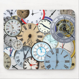 Alfombrilla De Ratón Relojes y relojes de tiempo