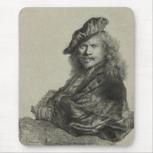 Alfombrilla De Ratón Rembrandt Autorretrato CC0170 Mousepad