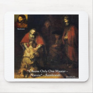 Alfombrilla De Ratón Rembrandt Hijo Pródigo Regalos y Tarjetas Elegante
