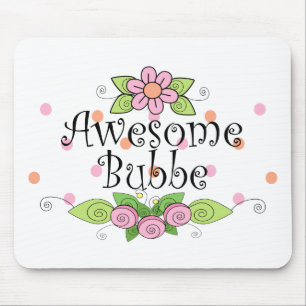 Alfombrilla De Ratón Remera Awesome Bubbe