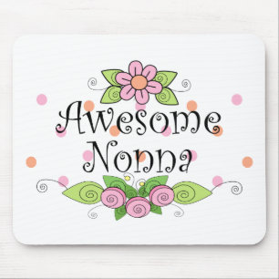Alfombrilla De Ratón Remera Awesome Nonna