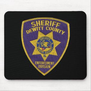 Alfombrilla De Ratón Remiendo del departamento de los sheriffs del