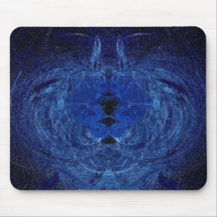 Alfombrilla De Ratón Remolino azul Mousepad