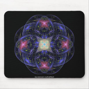 Alfombrilla De Ratón Remolino Mousepad del fractal