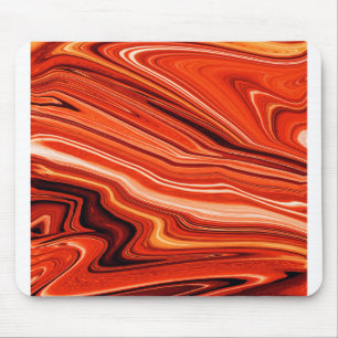 Alfombrilla De Ratón remolinos de pintura de lava
