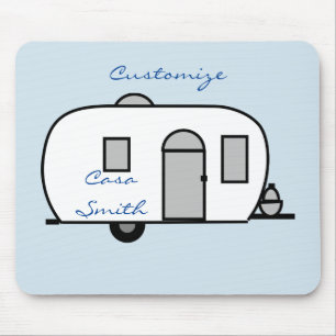 Alfombrilla De Ratón Remolque redondeado Thunder_Cove del viaje
