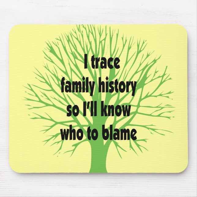 Alfombrilla De Ratón Remonto antecedentes familiares (Frente)