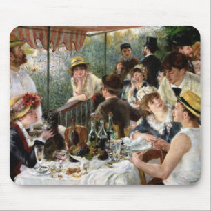 Alfombrilla De Ratón Renoir: Alumerzo del fiesta del canotaje