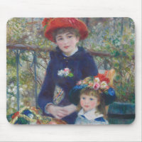Renoir Dos Hermanas Terraza Impresionismo Francés 