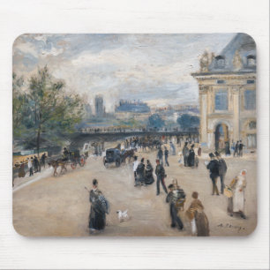 Alfombrilla De Ratón Renoir - París, Instituto en Quai Malaquais