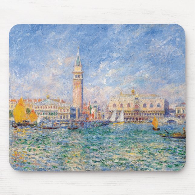 Alfombrilla De Ratón Renoir , “ Venice (The Doge’s Palace） ” (Frente)