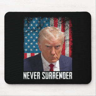 Alfombrilla De Ratón Renuncia a Trump Mug Shot 2024 Presidente american