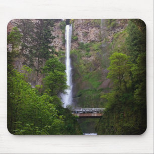 Alfombrilla De Ratón Reparación del puente de las cataratas de Multnoma