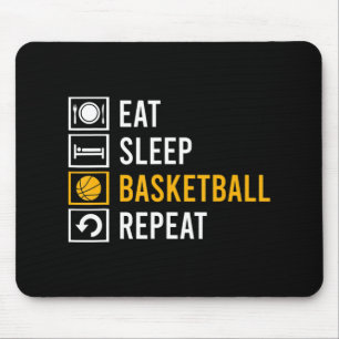 ALFOMBRILLA DE RATÓN REPETIR EL BALONCESTO DE DORMITORIO