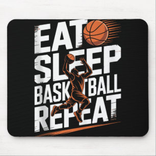 Alfombrilla De Ratón Repito de Básquetbol de sueño, jugador, niños, Chi