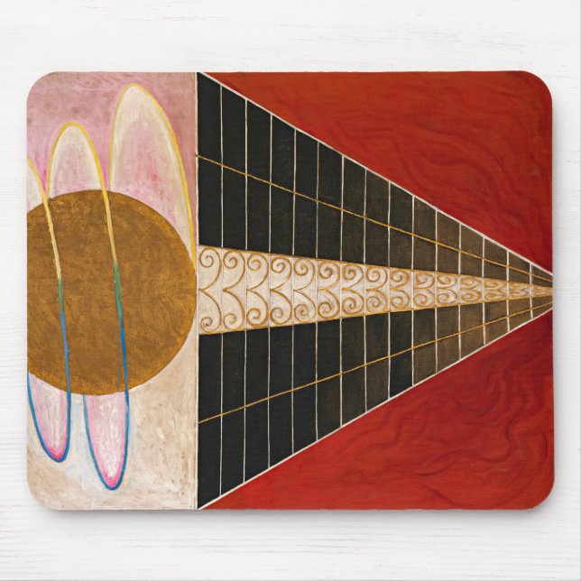 Alfombrilla De Ratón Reportaje, Grupo X, Nº 2 de Hilma af Klint (Frente)