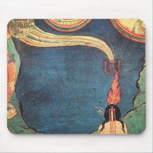 Alfombrilla De Ratón Representación Budista Tibetana Del Tummo