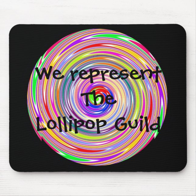 Alfombrilla De Ratón Representamos el gremio Mousepad del Lollipop (Frente)