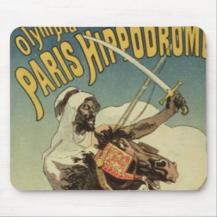 Alfombrilla De Ratón Reproducción de una publicidad de poster un