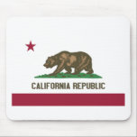 Alfombrilla De Ratón República de California<br><div class="desc">bandera república de California disponible en una mezcla de artículos</div>
