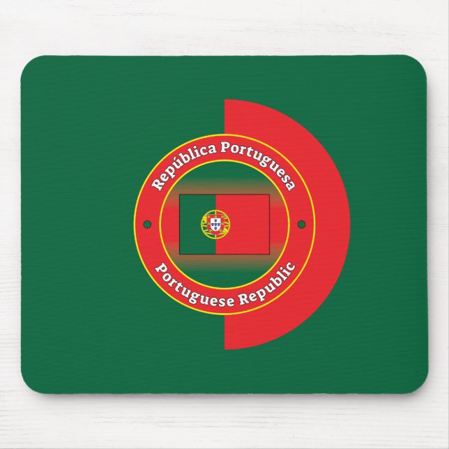Alfombrilla De Ratón República Portuguesa (Frente)