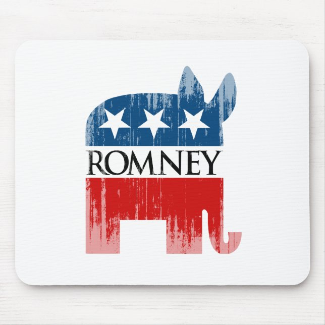 Alfombrilla De Ratón Republicrat Romney.png (Frente)