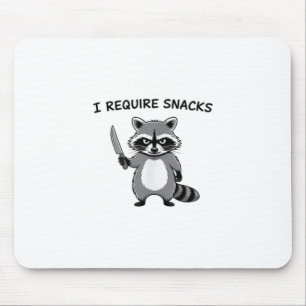 Alfombrilla De Ratón Requerí Raccoon de Snacks _1