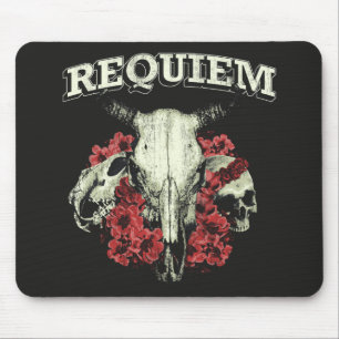 Alfombrilla De Ratón Requiem - Diseño de calzado gótico
