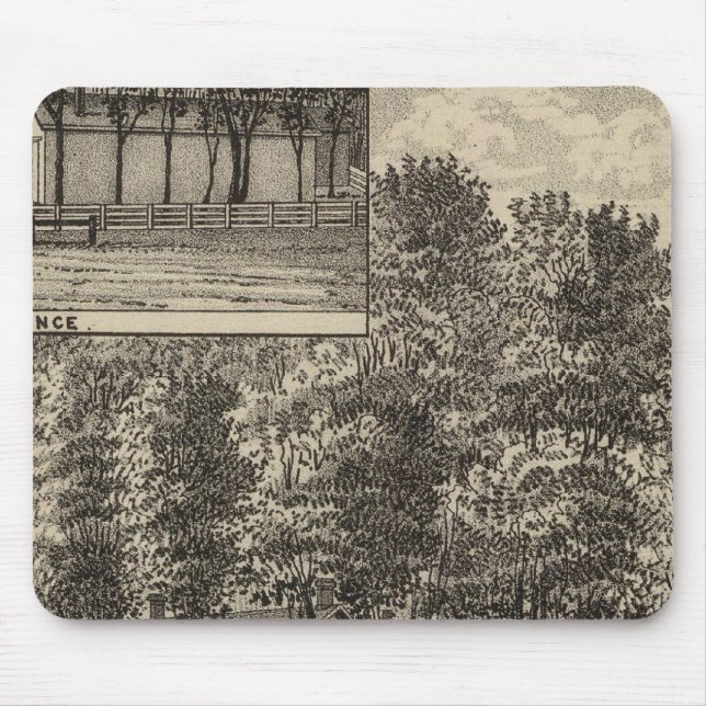 Alfombrilla De Ratón Residencia de DB Williams, Edgerton, Kansas (Frente)