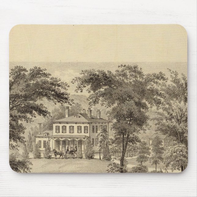 Alfombrilla De Ratón Residencia de Marshall McDonald (Frente)